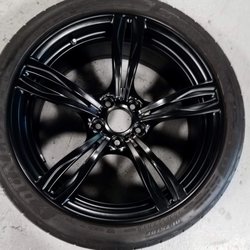 Rapid Rim Repair - Full Satin Black 19" BMW 5 Series