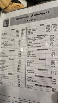 Menu photo 1 O Marques Lisbon, 11