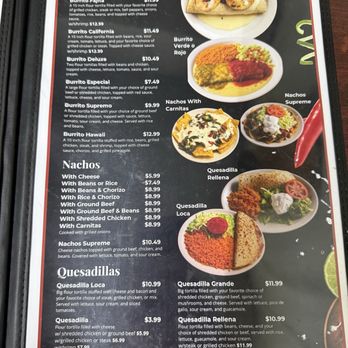 H & H Mexican Grille - Menu - Mexican Near Me - Pelham, Tennessee