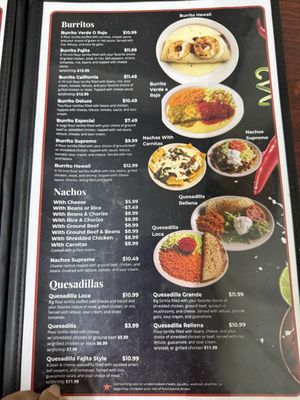 Menu photo 4 H & H Mexican Grille Pelham, TN