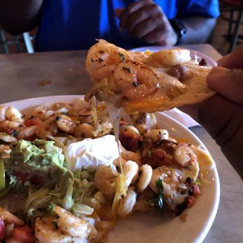 Del Rancho Mexican Grill - Shrimp nachos - Sports Bars Near Me - Garland, Texas Del Rancho Mexican Grill - Shrimp nachos - Sports Bars Near Me - Garland, Texas