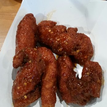 Brewtus' Brickhouse - Boneless wings with 5 alarm sauce. - Burgers Near Me - West Fargo, North Dakota