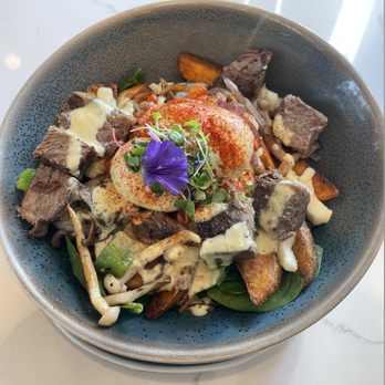 OEB Breakfast - River Landing - Get Shorty Rib Poutine - Breakfast & Brunch Near Me - Saskatoon, Saskatchewan OEB Breakfast - River Landing - Get Shorty Rib Poutine - Breakfast & Brunch Near Me - Saskatoon, Saskatchewan