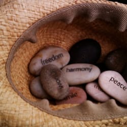 Equi Spirit Experience - Set your intention, pick a rock, move forward towards your dream.