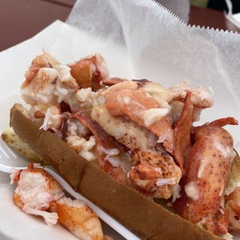 Bite Into Maine - Connecticut style lobster roll - yum! - Seafood Near Me - Cape Elizabeth, Maine Bite Into Maine - Connecticut style lobster roll - yum! - Seafood Near Me - Cape Elizabeth, Maine