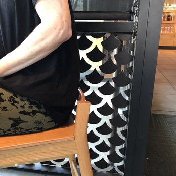 Starbucks - What kind of chair is this without a back on it? Hope no one falls backward and breaks their neck. - Coffee & Tea Near Me - Sherman Oaks, California Starbucks - What kind of chair is this without a back on it? Hope no one falls backward and breaks their neck. - Coffee & Tea Near Me - Sherman Oaks, California
