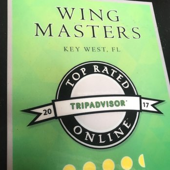 Wingmasters - the top rated travel advisor badge - Chicken Wings Near Me - Key West, Florida Wingmasters - the top rated travel advisor badge - Chicken Wings Near Me - Key West, Florida