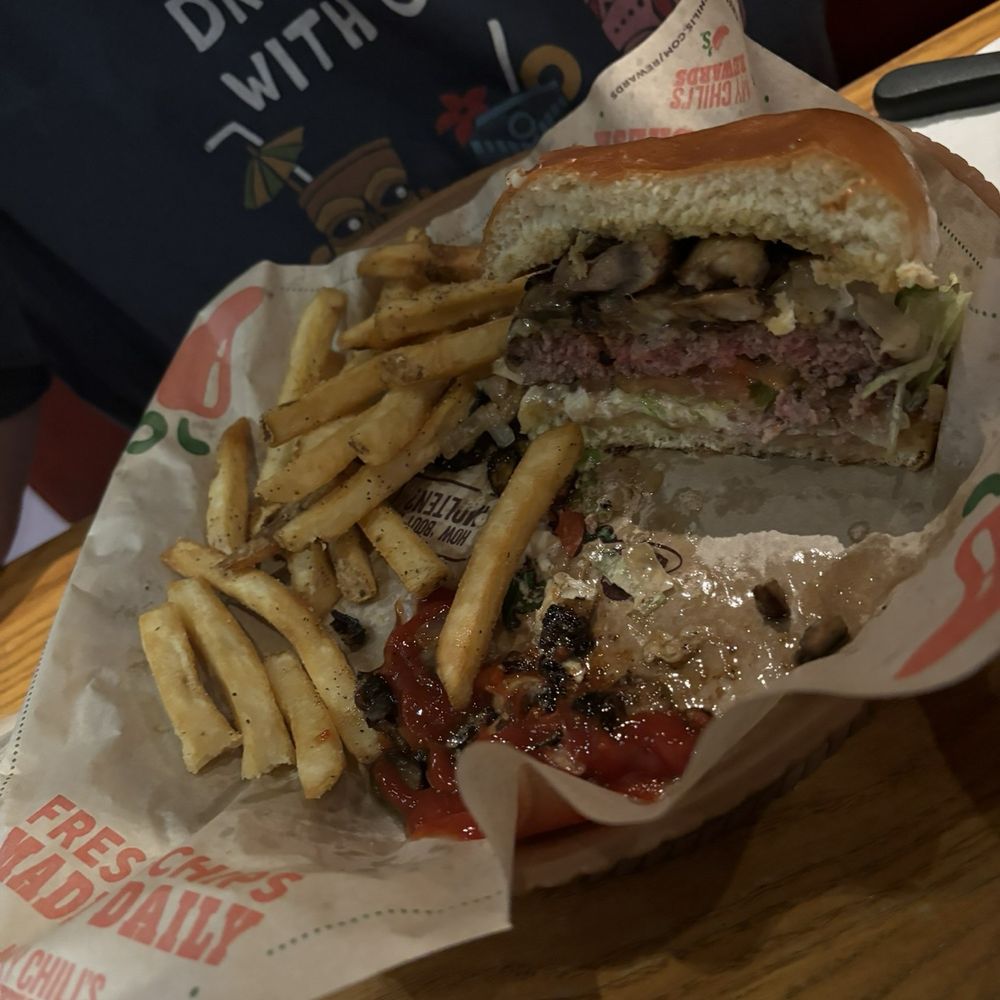 Mushroom burger
