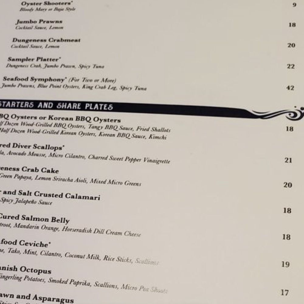 Oceano - Seafood Near Me - Reno, Nevada Oceano - Seafood Near Me - Reno, Nevada