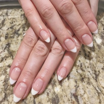 Happy Nails - French Shellac manicure, courtesy of Lina. - Nail Salons Near Me - Troy, Michigan Happy Nails - French Shellac manicure, courtesy of Lina. - Nail Salons Near Me - Troy, Michigan