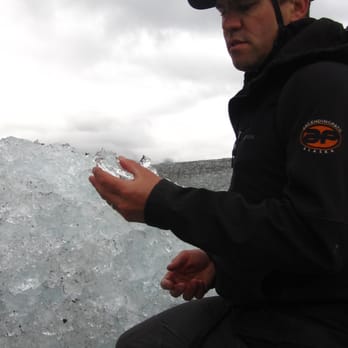 Ascending Path - Matt teaching us about Glacier Ice - Climbing Near Me - Girdwood, Alaska