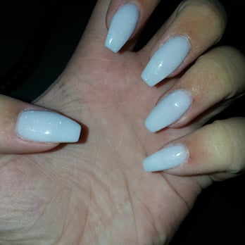 E'Shee Nails Spa - These are my natural nails! Thanks to E'Shee's recommendation to go the SNS route, I'm able to keep my nails long and strong and beautiful! - Waxing Near Me - Austin, Texas