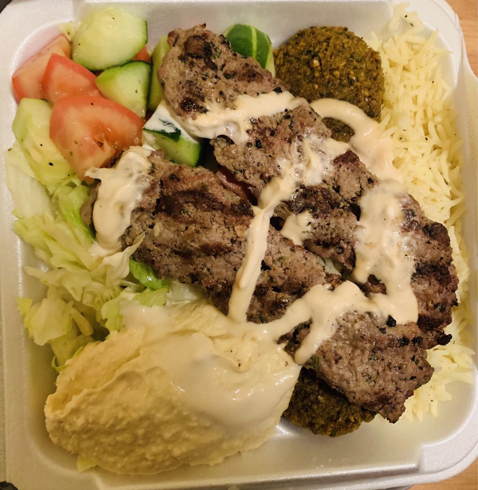 Food from Falafel King