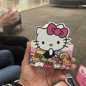 Hello Kitty Cafe - How cute is this box - Themed Cafes Near Me - Las Vegas, Nevada