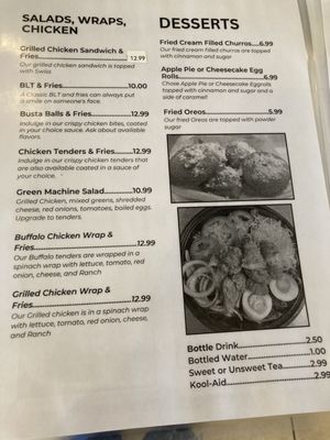 Menu photo 1 Busta's Burgers Houston, TX