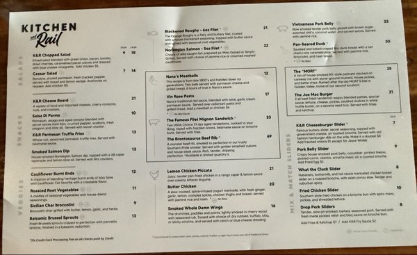 Menu photo 3 Kitchen and Rail Eagan, MN Menu photo 3 Kitchen and Rail Eagan, MN
