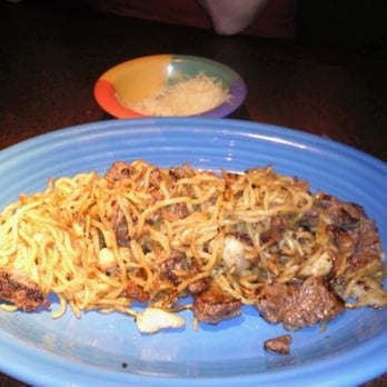 Fire + Ice - This was my favorite dish---I had garlic sauce in it.... - New American Near Me - Anaheim, California