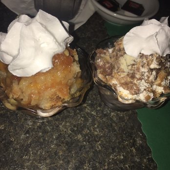 C.J. Cannon's - Super sweet peanut butter and peach cobblers... bonus though as they were given complimentary! - American Near Me - Vero Beach, Florida C.J. Cannon's - Super sweet peanut butter and peach cobblers... bonus though as they were given complimentary! - American Near Me - Vero Beach, Florida