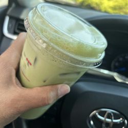 Dunkin' - Matcha with Banana Cold Foam