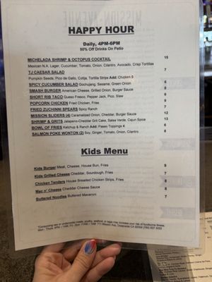 Menu photo 7 Mission Ave Bar and Grill Oceanside, CA Menu photo 7 Mission Ave Bar and Grill Oceanside, CA