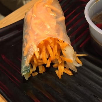 Tokyo Joe's - Supposedly a shrimp spring roll. - Asian Fusion Near Me - Castle Rock, Colorado Tokyo Joe's - Supposedly a shrimp spring roll. - Asian Fusion Near Me - Castle Rock, Colorado