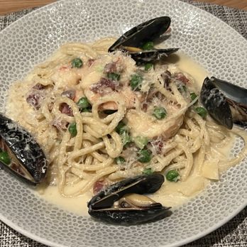Shepherd & Sims - Seafood bucatini... noodles doughy - Bars Near Me - Los Gatos, California Shepherd & Sims - Seafood bucatini... noodles doughy - Bars Near Me - Los Gatos, California