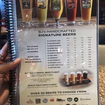 BJ's Restaurant & Brewhouse - BJ's beer menu - American Near Me - Concord, California