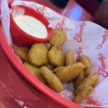 Friendly's - Fried Pickle Chips - Ice Cream & Frozen Yogurt Near Me - Tannersville, Pennsylvania Friendly's - Fried Pickle Chips - Ice Cream & Frozen Yogurt Near Me - Tannersville, Pennsylvania