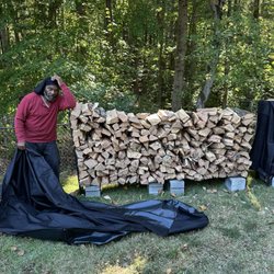 Sean Lawn Care & Home Services - Wood stacked