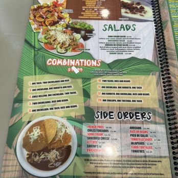 El Mojito Mexican Restaurant - Menu as of 11/23/25 - Mexican Near Me - Nashville, Tennessee