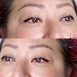 Anh Le Permanent Make-up - Eyeliners ready for Holidays season 714-333-8103