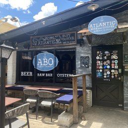 Exterior outside entrance of Atlantic Beer & Oyster - Winter Park, Florida Exterior outside entrance of Atlantic Beer & Oyster - Winter Park, Florida