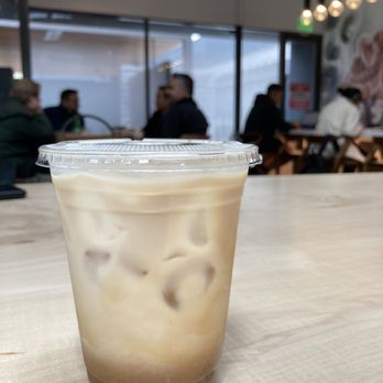 Wall Writers Coffee - Honey lavender macadamian milk latte - Coffee & Tea Near Me - Irvine, California Wall Writers Coffee - Honey lavender macadamian milk latte - Coffee & Tea Near Me - Irvine, California
