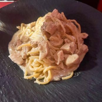 The Red Room - Cacio E Pepe with Chicken - Speakeasies Near Me - Costa Mesa, California The Red Room - Cacio E Pepe with Chicken - Speakeasies Near Me - Costa Mesa, California