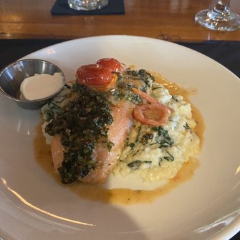 Southwood Kitchen - Pesto Salmon - Incredible!!! - Seafood Near Me - Daphne, Alabama Southwood Kitchen - Pesto Salmon - Incredible!!! - Seafood Near Me - Daphne, Alabama