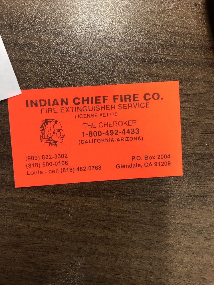 Indian Chief Fire Company - safety consultant in Glendale, CA