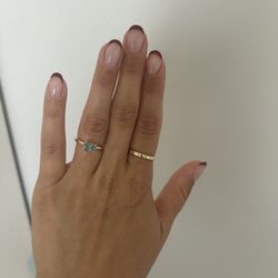 Beechwood Oasis Nails & Spa - Red French tip