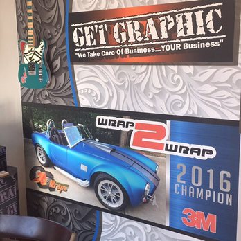 Get Graphic - 2016 3M Wrap 2 Wrap Contest Champion & NWA's only 3M Preferred Graphics Installers #GetGraphic - Signmaking Near Me