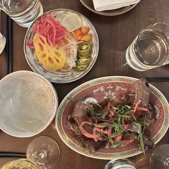 Falansai - Confit Duck Necks Plate  1/2 lb. Pickle Slaw - Vietnamese Near Me - Brooklyn, New York