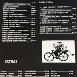 Crepes A Go Go - Menu