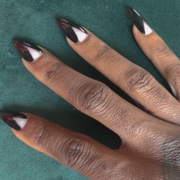 Gel X Stiletto nails Gel X Stiletto nails