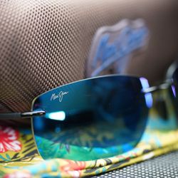 All Eye Care Doctors - Maui Jim Kumo with prescription Blue Hawaii lenses