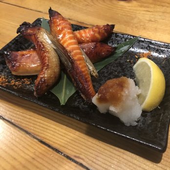 Guu with Garlic - Salmon Belly (Harasu) - Japanese Near Me - Vancouver, British Columbia Guu with Garlic - Salmon Belly (Harasu) - Japanese Near Me - Vancouver, British Columbia