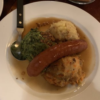 The Pantry - * Combination of hutspot, boerenkoolstamppot and zuurkoolstamppot €14,75 (served with a smoked sausage) - Modern European Near Me - Amsterdam, New Hampshire The Pantry - * Combination of hutspot, boerenkoolstamppot and zuurkoolstamppot €14,75 (served with a smoked sausage) - Modern European Near Me - Amsterdam, New Hampshire