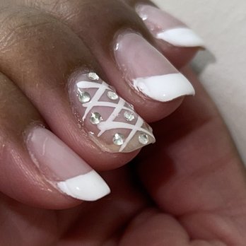 Lami Nails Spa - My nails. Clear gel sloppy. - Nail Salons Near Me - Henderson, Nevada