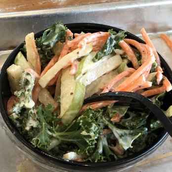 Tropical Smoothie Cafe - Working on my healthy Kale, apple slaw. - Sandwiches Near Me - Fort Myers, Florida Tropical Smoothie Cafe - Working on my healthy Kale, apple slaw. - Sandwiches Near Me - Fort Myers, Florida