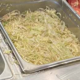 Disgusting brown lettuce. Gross