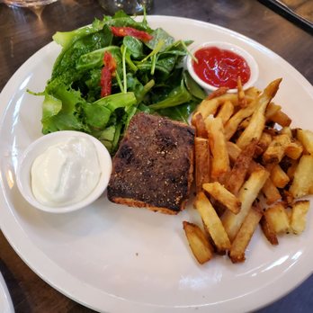 The Rec Room - Herb crusted salmon - Arcades Near Me - Toronto, Ontario The Rec Room - Herb crusted salmon - Arcades Near Me - Toronto, Ontario