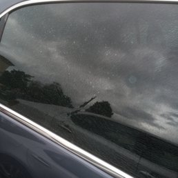 My shattered rear window. Like, completely shattered. But now it's perfect! My shattered rear window. Like, completely shattered. But now it's perfect!