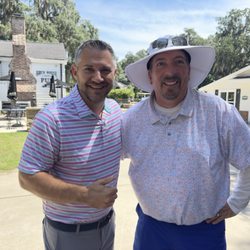 Wedgefield Plantation Golf Course - Christian, owner/partner is on the left.